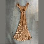 Verge Girl vrg grl  au revoir bias cut tie cutout maxi dress Photo 3