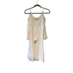 Ariat  Womens Caliente White Shift Dress‎ Shoulder Cutout Lace Trim size Small Photo 1