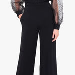 Black Halo Rosalie Jumpsuit Obsidian Charm Photo 0