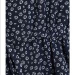 Diane Von Furstenberg NWT DVF Harlene floral navy long sleeves dress Photo 3