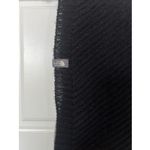 The North Face  Black & Gray Color Block Knit Infinity Scarf Photo 1