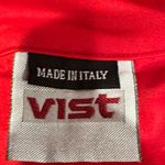 Vist SKI LONG SLEEVE FLEECE BLOUSE HALF Zip MADE IN ITALY Sz M Photo 7