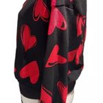 SheIn Women's Heart Pattern Drop Shirt Photo 2