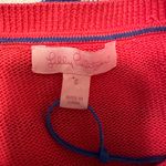 Lilly Pulitzer  Adair Striped Pullover Sweater Size Small 100% Cotton Photo 3