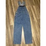 Vintage Overalls Women's S 90s Y2K BUM B.U.M. Equipment Blue Jean Denim Bib Size 4 Photo 1