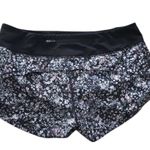 Lululemon Women Run 2.5” Speed Up Shorts Floral Spritz Multi Black Print Size 6 Photo 1