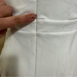 NWT Headed to Cocktail Hour White Halter Tulip Mini Dress Size M Photo 3