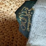 Signature Studio Vintage 90s Thick Chunky Straw Sun Hat with White Bow Signature Studios Photo 4