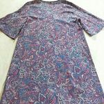 Francesca's Collection Alya Boho Paisley Tunic Dress w Beaded Detail Festival Photo 5
