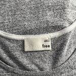 Aritzia Wilfred Free Esther Jersey Knit T-Shirt Dress Marled Gray Size US Small Photo 9