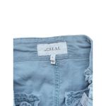 The GREAT. Quiet Luxury Cotton Tencel Pants Size 0 Blue Minimalist Capsule Photo 3