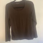 Amber sun prima cotton brown long sleeve Size M Photo 0