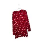 Charter Club  Red Sweater with Bow Pattern Christmas Photo 2