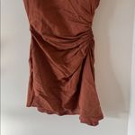 ALC Frank A.L.C Poppy Ruched Off-the-shoulder Mini Dress In Sequoia, Size 6, $498 Photo 12