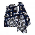 ZARA Printed Pants Blue/Brown Set(Size Top
Medium/ Bottom Small) Photo 4