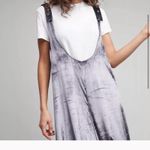 Anthropologie  Maeve crushed velvet romper overalls sz M Photo 7