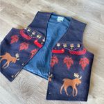 Pendleton  vintage 90s moose vest western Photo 3