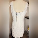 Adelyn Rae NWT Julia 3D Lace Square Neck Sleeveless Sheath Mini Dress  SZ M Photo 5