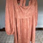 Flying Tomato Mini Dress A.Calin by  Cottagecore Puff Sleeve Tie-Back Summer Boho Photo 0