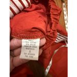 Cali 1850  orange side striped track pants wide leg size small Photo 4