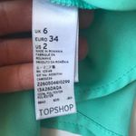 Topshop  Mint Green Crop Top Photo 5