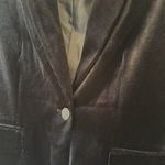 Calvin Klein Calvin Klein Black Velvet Blazer size 4P NWT Photo 2