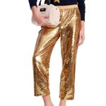 Kate Spade new york Sequin Straight Leg Pants L Photo 4