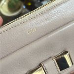 Chloé Authentic CHLOE Leather Bow zip around continental wallet Photo 9