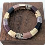 Universal Threads Universal Thread Semi Precious Stone Stretch Bracelet Multi Color Photo 0