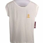 Element Graffiti Logo Tee White Yellow Small Photo 0