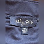 Melissa Paige Melisa Paige Black Geometric Sequence Mini Skirt SZ PXL Elastic Waist Photo 4