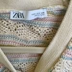 ZARA  Pastel Striped Knit Sweater Photo 1