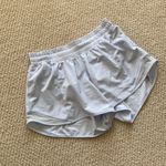 Lululemon  Hotty Hot Shorts Daydream Blue Low Rise LR 4” Running Size 4 EUC Photo 7