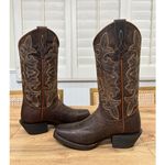 Shyanne  Womens Jesse Performance Western Boots Brown Leather 5.5 NWT Square Toe Photo 9