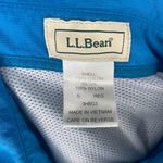 L.L.Bean  Blue Windbreaker Long Sleeve Shirt Small Regular Photo 1
