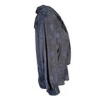 Banana Republic  navy blue floral long sleeve tie front v-neck pullover blouse SP Photo 2