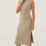 New with tags by Love Bonito Katrin Turtleneck Midi Dress
Sleeveless Tan Knit Size L Photo 0