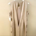 Calvin Klein NWT  Suede Fringe Dress Size 10 Photo 7