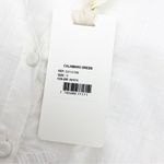 Waimari Calamaro Tiered Ruffle Smocked Beach Coastal Bridal Mini Dress: White Photo 14