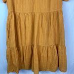 Knox Rose  Mustard Tiered Dress Photo 3