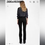 Zadig & Voltaire  Tink Satin‎ Blouse $298 Large Photo 4