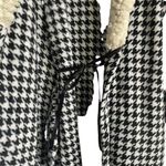 Just Love Women Belted Robe L Houndstooth Plush Cozy Warm Leisure Lounge Mdi New Photo 7