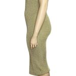 ALC Frank A.L.C. Ashley Knit Dress, Metallic Bright Gold, XL Photo 7