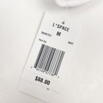 l*space L* Vera Bikini Top in White Size Medium NWT Photo 5