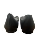 Coach Jill Leather Pointed Toe Scalloped Flats Size 8B Photo 4