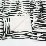 Banana Republic Y2K Trina Turk Collection Pencil Skirt Black White Zebra Size 2 Photo 7