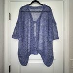 Anthony’s Resort Wear Large Button Front Short Sleeve Mesh Cover Up Cardigan Size 1X Photo 10