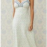 Free People ππ Sweet Hearts Midi Dress ~ Ivory Combo Medium NWOT Photo 1