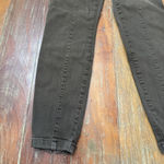 Liverpool Women's  Dark Gray Ankle Cargo Pants Size 8 Photo 3