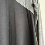 Karen Kane  Sweater Dress Women Size Medium Grey Black Boho Long Sleeve Pullover Photo 3